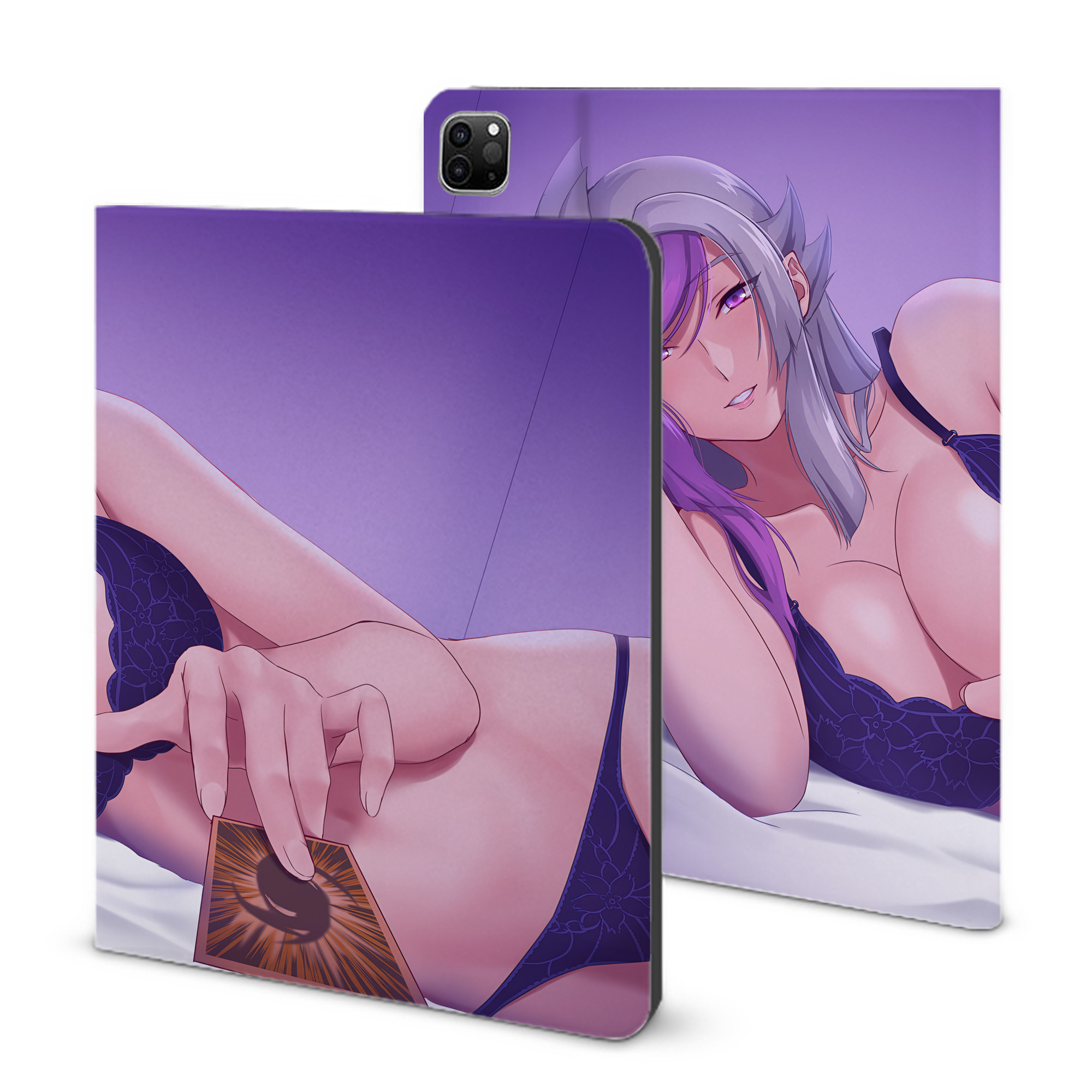 （画像用） 遊☆戯☆王 Yu-Gi-Oh! IPad ケース ブック型 PUレザー TPU 耐衝撃 軽量 薄型 ペン収納なし 全面保護 IPad 各モデル対応